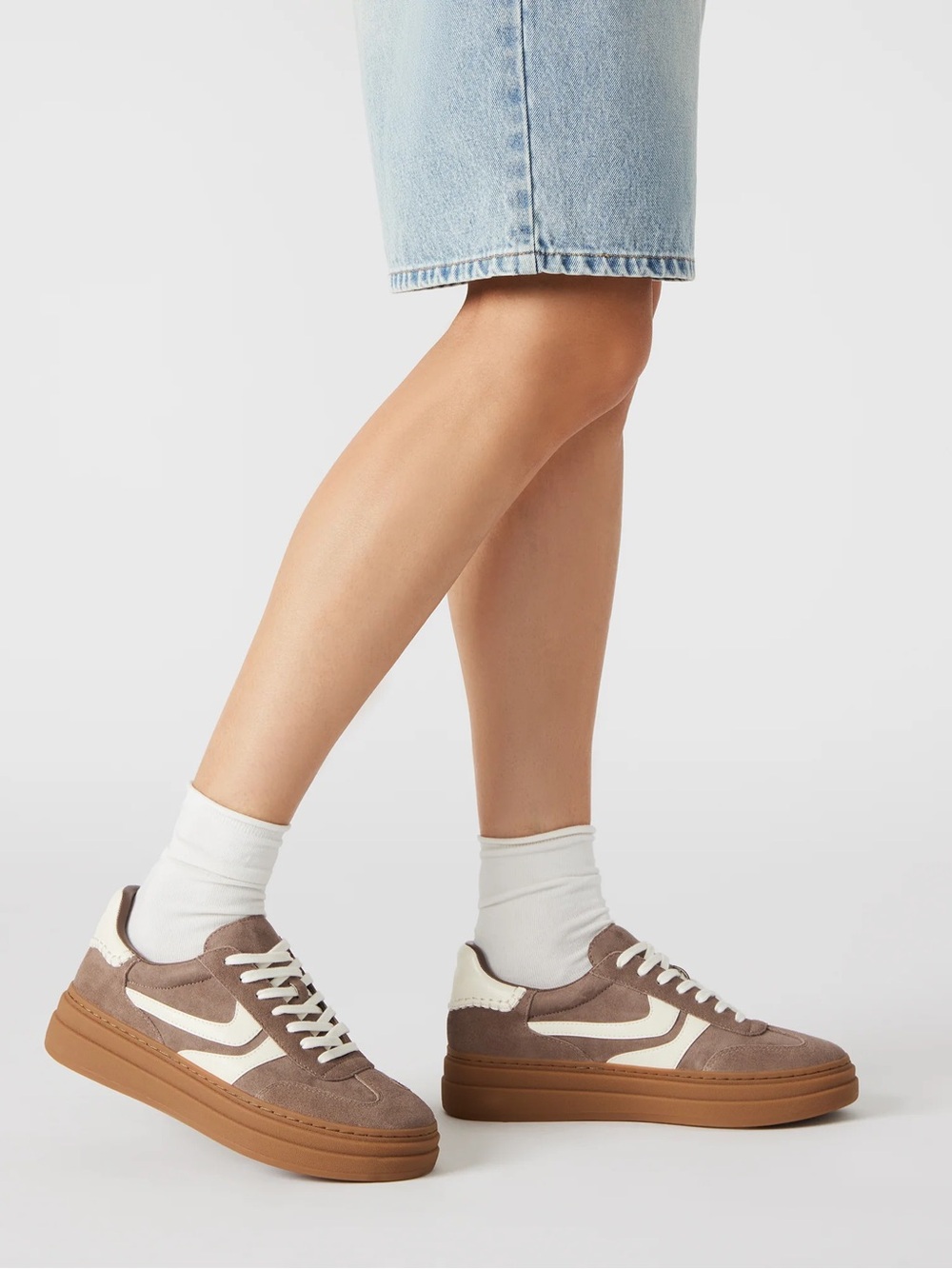 Steve Madden Dodge Espresso Platform Sneaker